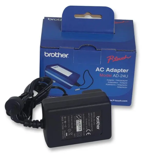 Brother 9V 1.4A Plug-In Power Supply for Label Printers