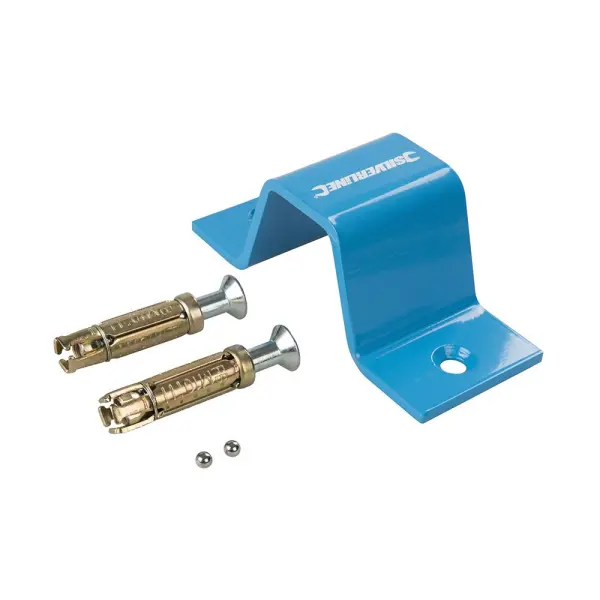 Silverline Anclaje de Suelo 65mm - Acero Endurecido, Impermeable