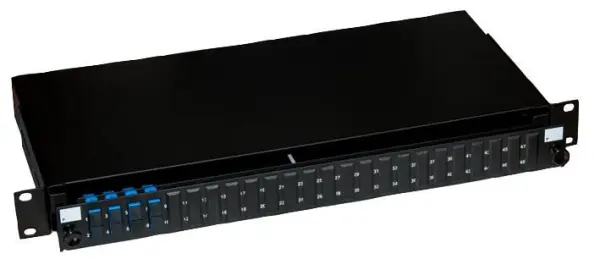 CONNECTIX CABLING SYSTEMS 1U SC Διπλό Πλαίσιο Σύνδεσης Οπτικών Ινών, 8 Θύρες