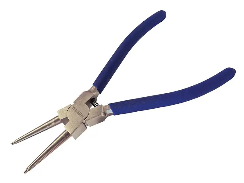 Faithfull CRV Circlip Pliers Inside Straight 180mm