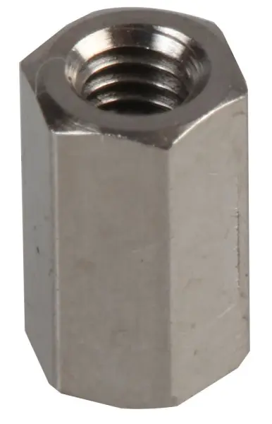 DURATOOL Brass M2.5 Hex Standoff, Female to Female, 50 Pack - 7mm