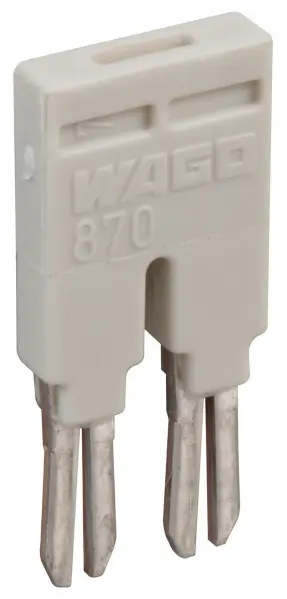 WAGO 2-Way Terminal Block Insulated Jumper