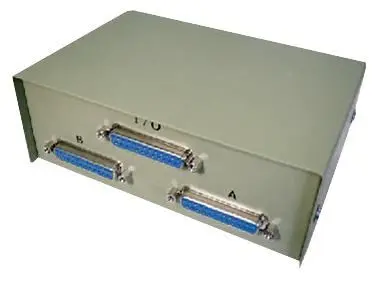 PRO SIGNAL SB302 Scatola di Commutazione Dati DB25 2 Vie