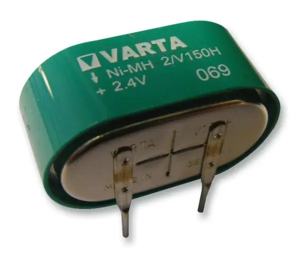 VARTA - 2,4V 150mAh V150H PCB-Montage-Batterie für Speicherschutz