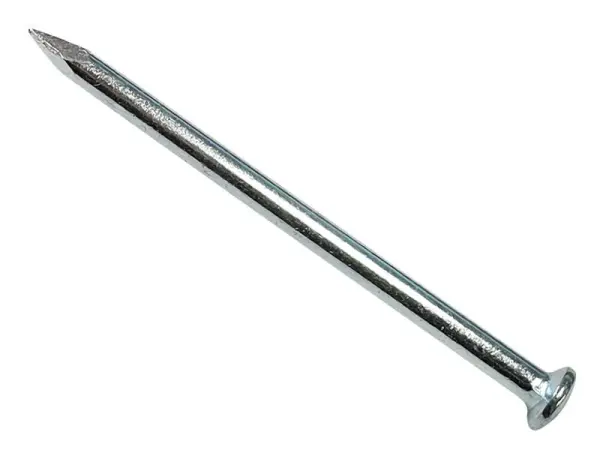 ForgeFix Pointes Cloutiers pour Maçonnerie Moyen Calibre, Galvanisées, 3.0x25mm