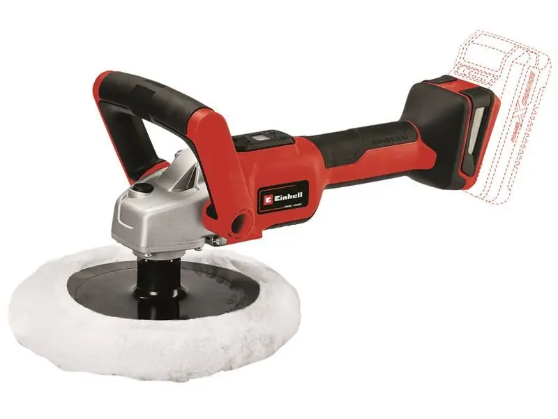 Einhell Pulidora Inalámbrica CE-CP 18/180 Li E-Solo 180mm 18V (Sin Batería)