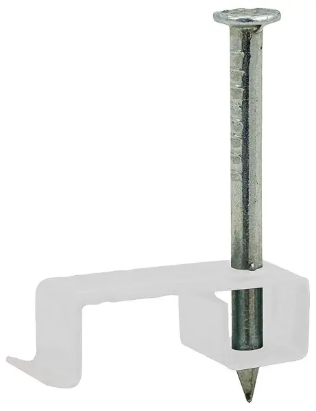 Q-CRIMP Fire Safe Twin & Earth LSF Cable Clips 4-6mm² - White