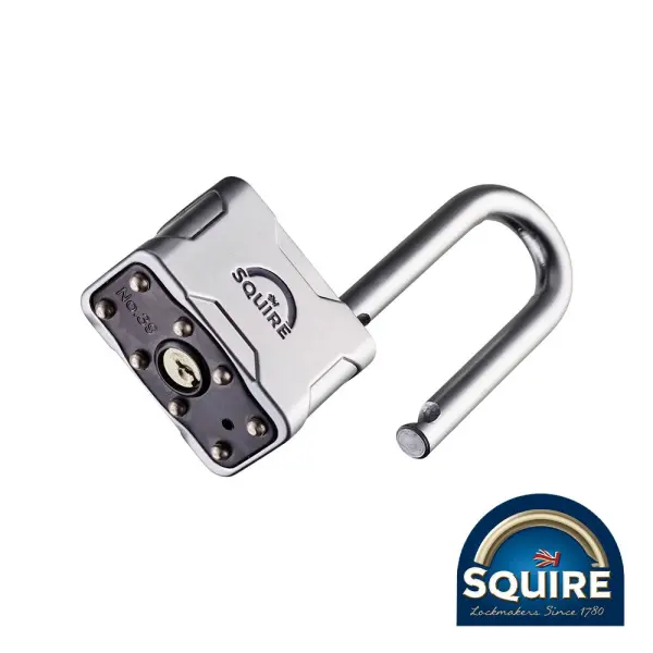 Squire - Gembok Vulcan - 2.5' Long Shackle - VULCAN P4 50/2.5 (Saiz 50mm - 1 K)