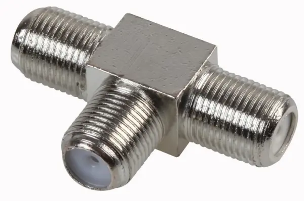 Pro Signal UK F-Type Connector 3-Way Female Zinc