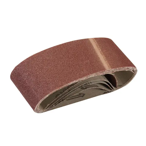 Silverline 60 x 400mm Aluminium Oxide Sanding Belts 80 Grit, 5 Pack
