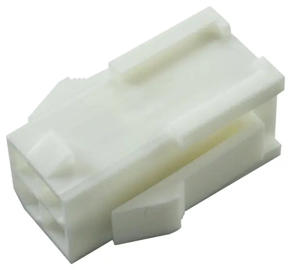 MOLEX / BRAD Mini-Fit Dual Row Panel Mount Plug, 4 Way