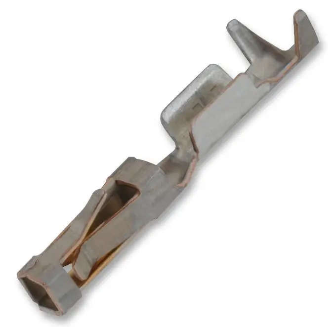 TE Connectivity AMPMODU MTE クリンプスナップイン受信端末コンタクト 金メッキ AWG26-22