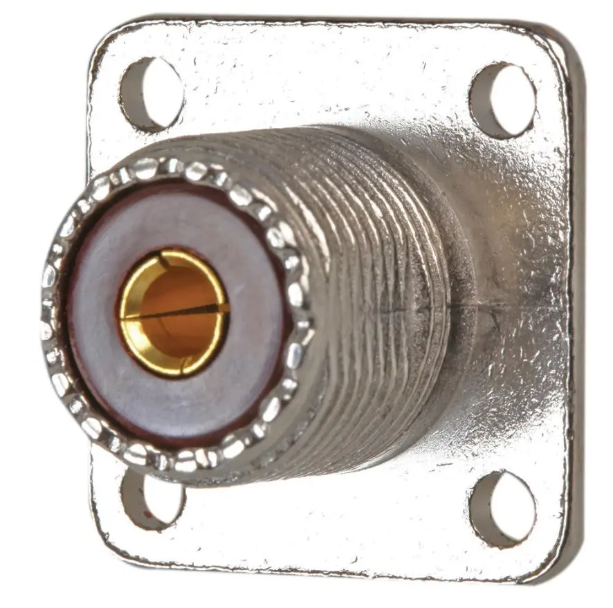PRO SIGNAL UHF Chassis Panel Mount Socket, Zinc Plated