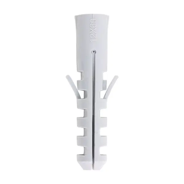 Timco Nylon Wall Plugs, Grey, 12.0 x 60mm, 50-Pack