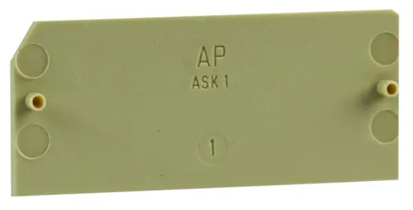 WEIDMULLER Koncový kryt Micro Terminal, béžový