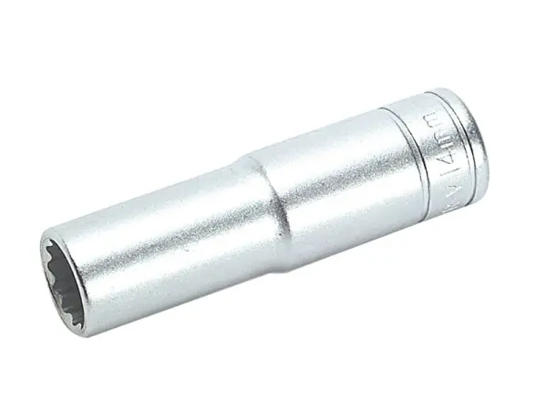 Teng Bi-Hexagon Deep Socket, 1/2in Drive, 20mm, Chrome Vanadium