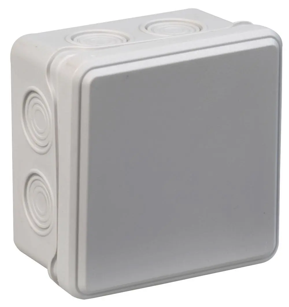 PRO ELEC Caja de Empalmes IP55, Gris, 85x85mm