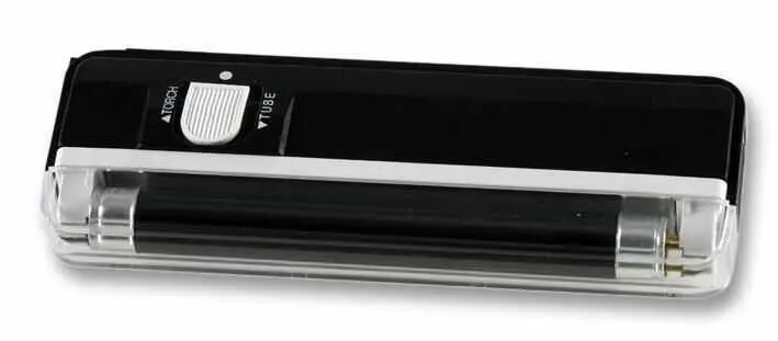 RARAION מכשיר בדיקה לאור UV לשטרות עם פנס, מופעל בסוללות