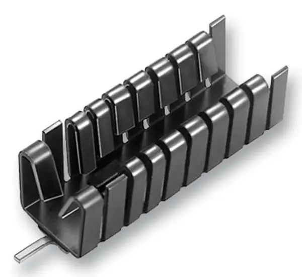 Fische Elektronik TO-220 Heatsink 16°C/W Black Anodised Aluminium