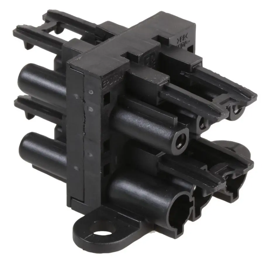 Scolmore 1IN33BK 20A 3-polige distributiebox 1 in 3 uit