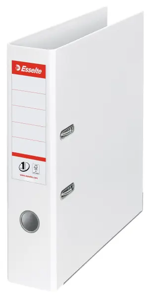 ESSELTE No.1 A4 Lever Arch File, 500 Sheet Capacity - White