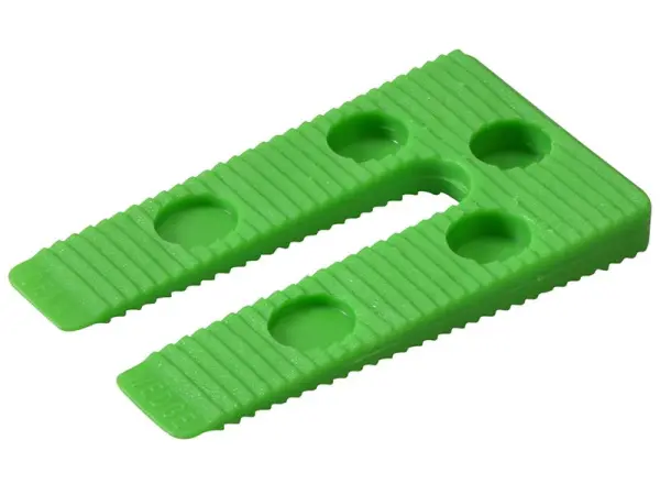 Broadfix Zelené přesné klínky - balení 100 ks, 78x45mm