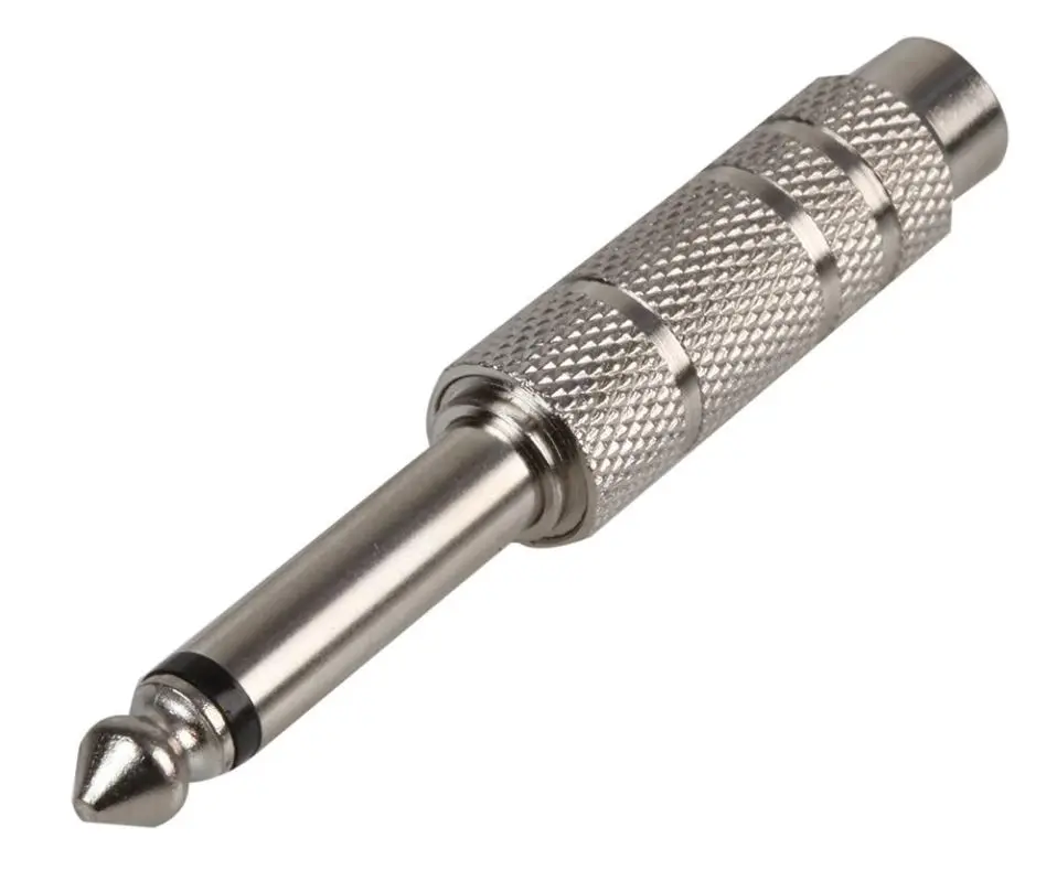 Pro Signal 6.35mm Stereo Jack naar Mono Plug Adapter