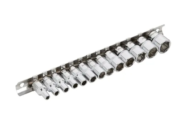 Blue Spot Tools 13件套 1/4英寸公制套筒套装 (4-14毫米)