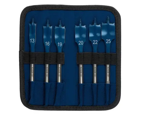 Bosch EXPERT Self Cut Speed Spade Drill Bit Set, 6pc
