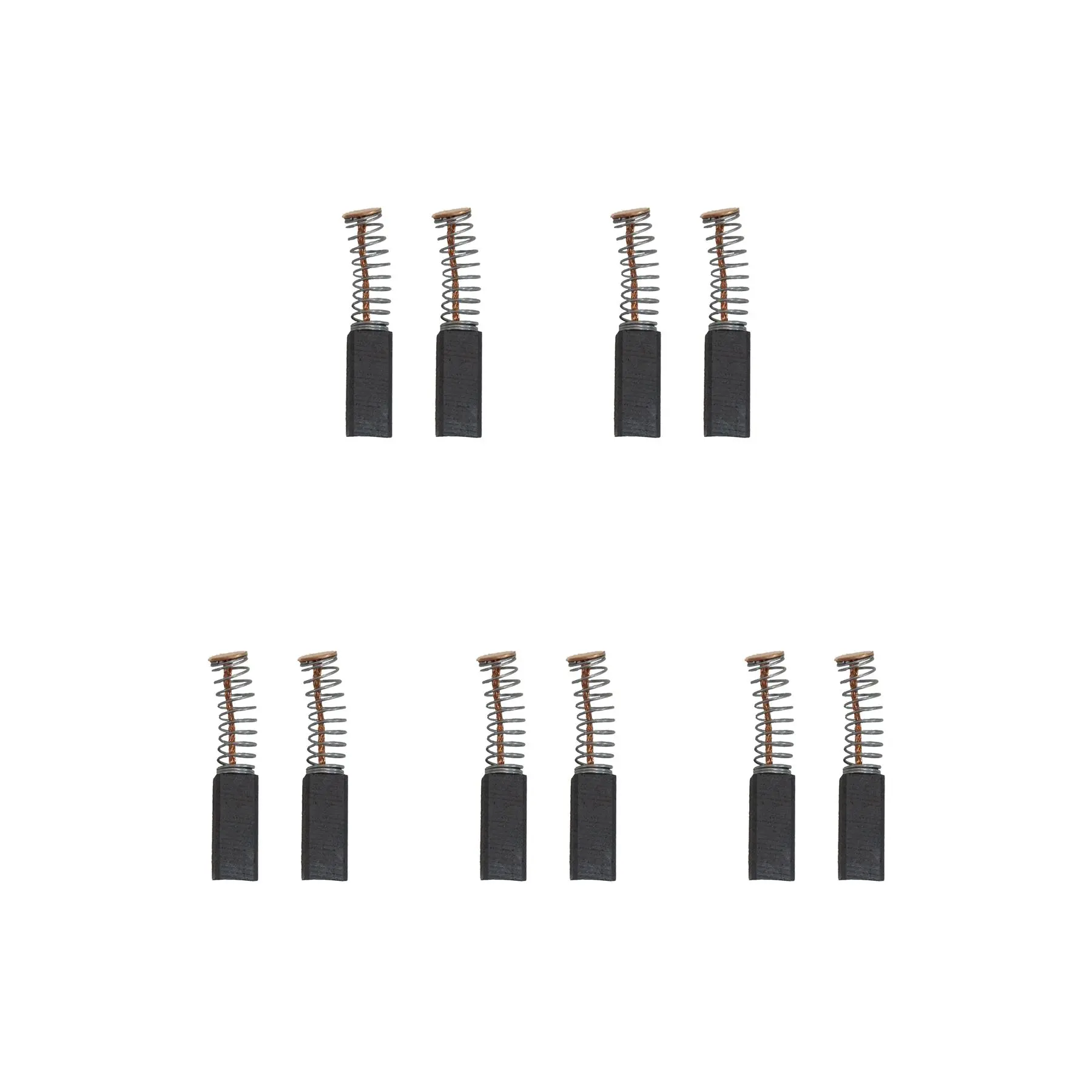 CarbonBr 5 sad uhlíkových kartáčů A21 pro vrtačky Bosch (6,3x6,3x17/15,5 mm)