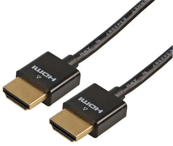PRO SIGNAL Câble HDMI Haute Vitesse 4K UHD, 2m, Noir
