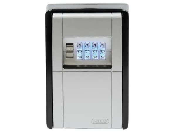 ABUS 787 כספת מפתחות קירית עם תצוגת LED וקוד 4 ספרות