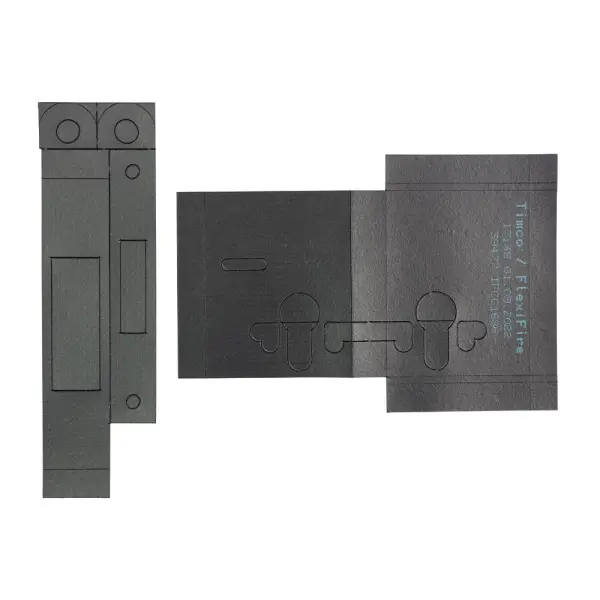 Kit de Fechadura Morta Intumescente Universal Timco, Grafite, 1 Unidade