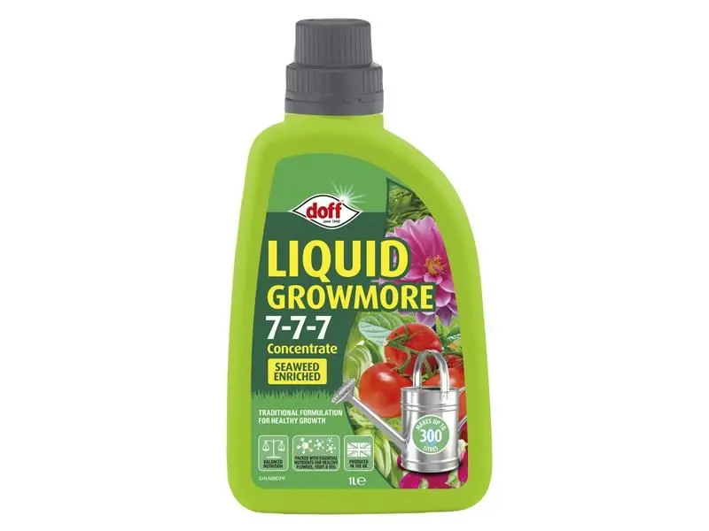 DOFF Concetto Liquido Growmore, 1 Litro, NPK 7:7:7