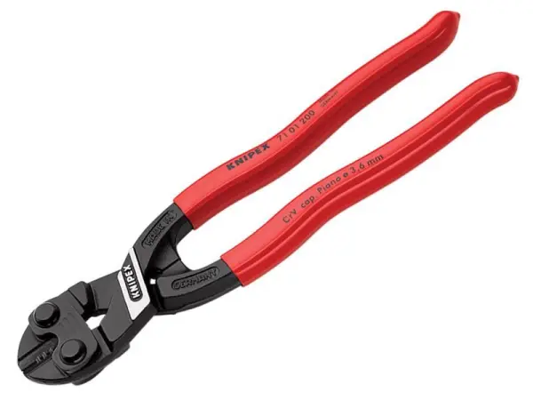 Knipex Corta-Parafusos CoBolt Compacto com Cabo PVC, 200mm