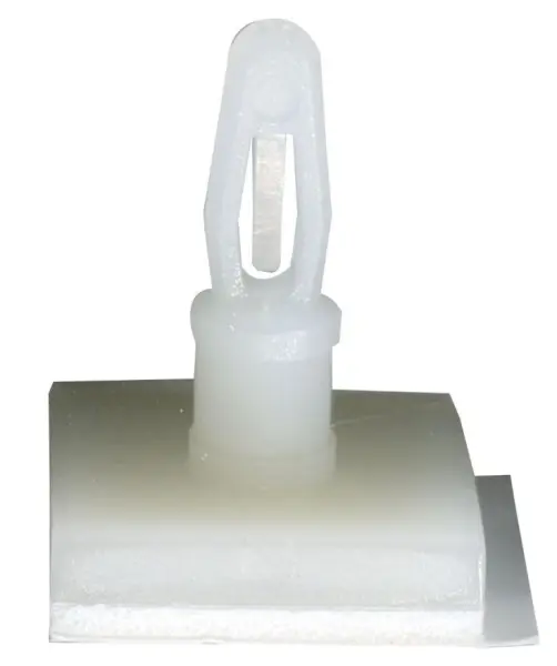 DURATOOL Podpěra desek plošných spojů, lepicí základna, výška 7,9mm, Nylon 6.6,