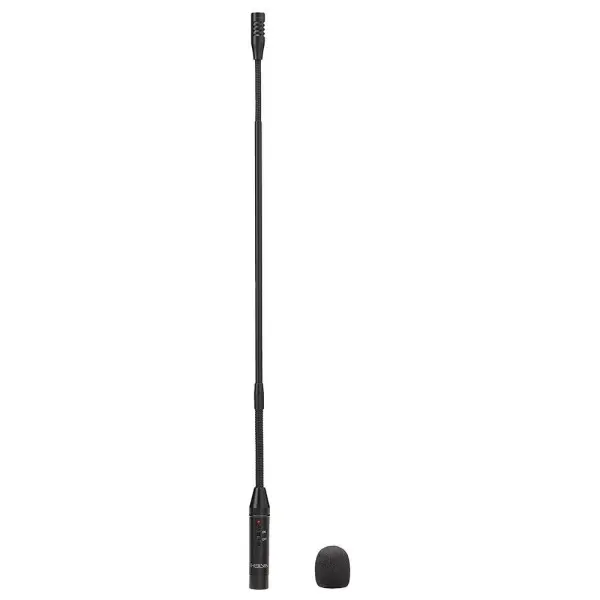 HELVIA 550S Series Cardioid Condenser Gooseneck Microphone XLR - Black