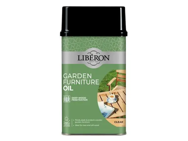 Liberon - Huile Claire pour Meubles de Jardin, 500ml