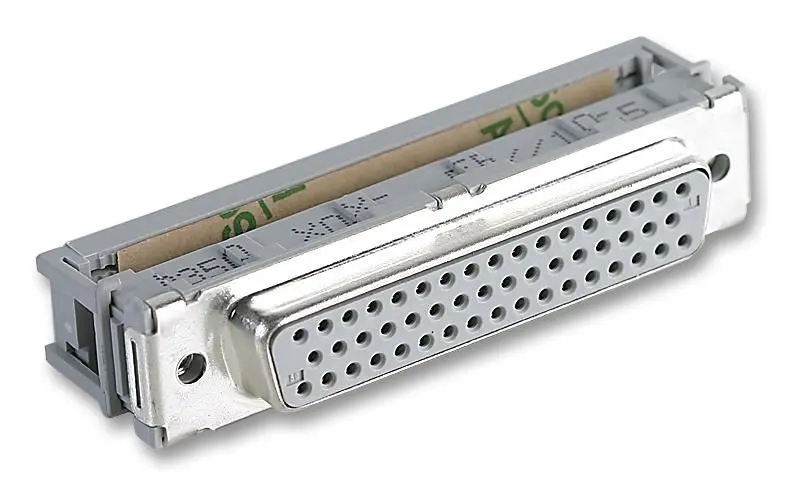 Connecteur D-Sub IDC 50 broches 3M, taille DD, contacts plaqués or