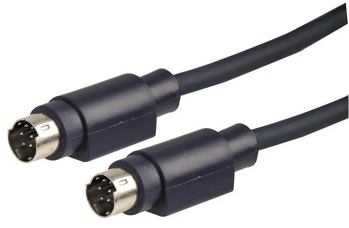 Câble Mini-DIN mâle à mâle RARAION 8 broches, 3m, noir