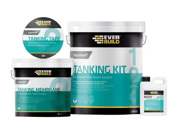 Everbuild Sika Aquaseal Wet Room Kit 4.5m²