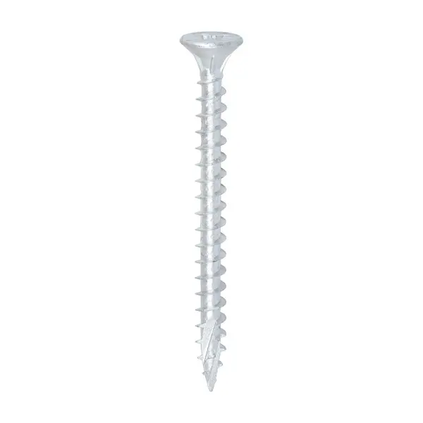 Timco C2 Exterior Multi-Purpose Premium Screws, PZ, 6.0x70mm, Silver, 90pc