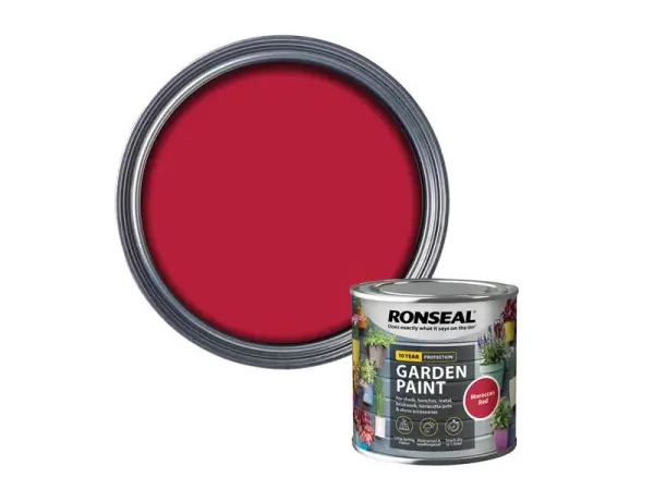 Ronseal Zahradní barva Moroccan Red 250ml
