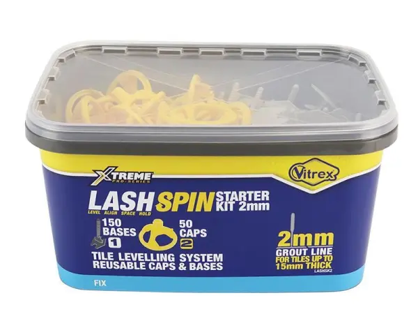 Vitrex LASHSPIN - Kit de démarrage extensions de cils, 2mm