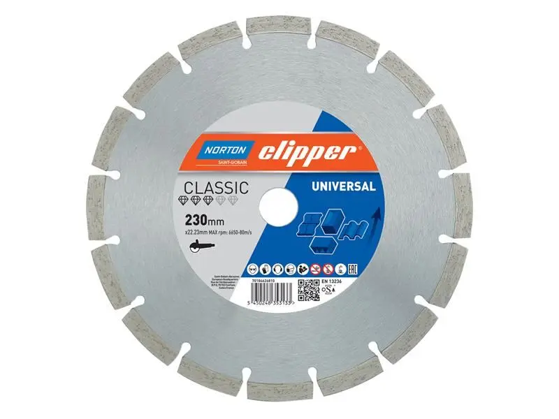 Norton Clipper Univerzální diamantový kotouč Blue 300 x 20mm