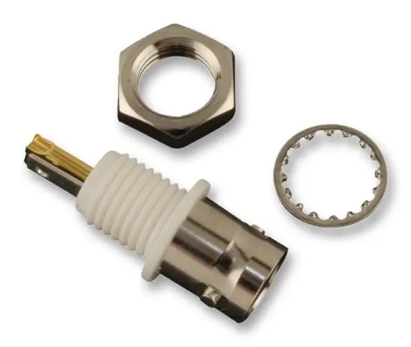 MULTICOMP PRO שקע BNC להתקנת לוח, 75 אוהם, 1GHz