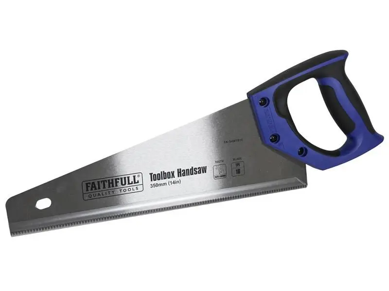 Faithfull 350mm Hardpoint Handsaw, 16 TPI, Toolbox Compatible
