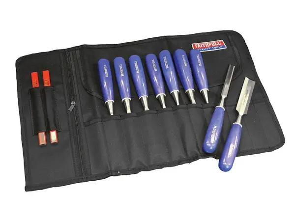 Faithfull Chisel Roll, Nylon Polyester, 33 x 68cm