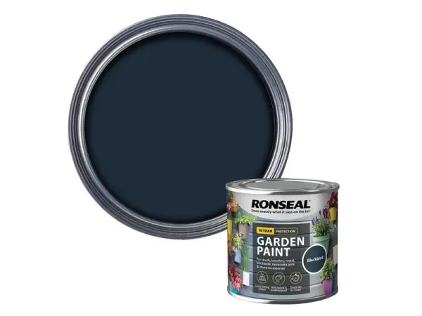 Ronseal Pintura para Jardín Blackbird 250ml