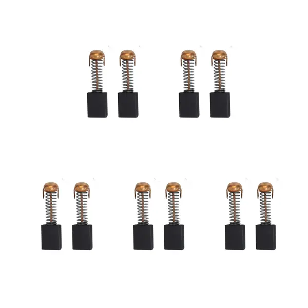 5 Sets - 2x Kohlebürsten Hitachi 38 Rutter-Hammer (7x13x18,5/17 mm)